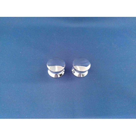 Knop chrome voor pushlock