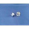 Knop chrome voor pushlock