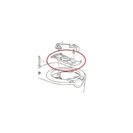 Thetford C220 Bowl Retainer Bracket