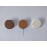Afdekkapje meubelverbinder interieur rond lichtbruin