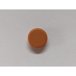 Schroefafdekkapje bruin/mosterdkleur