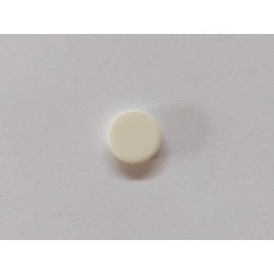 Schroefafdekkapje wit