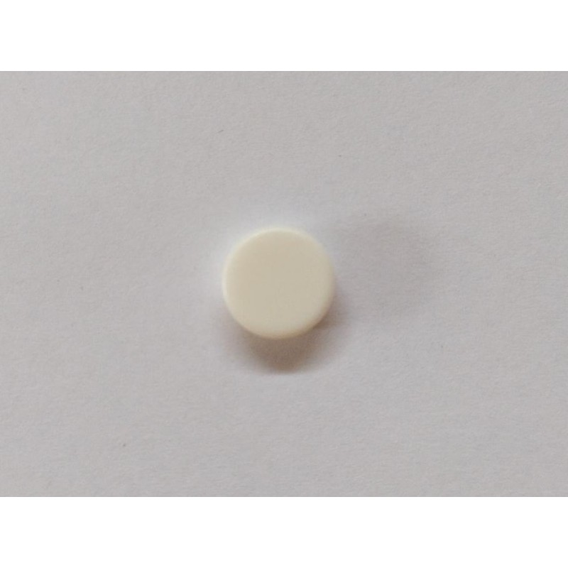 Schroefafdekkapje wit