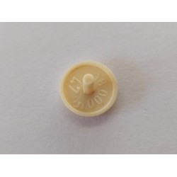 Schroefafdekkapje creme