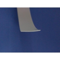 Rubber donkergrijs 2,2 cm breed