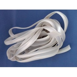 PVC schroefafdekprofiel lichtgrijs