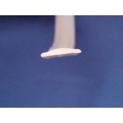 Schroefafdekprofiel middengrijs