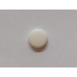 Schroefafdekkapje wit