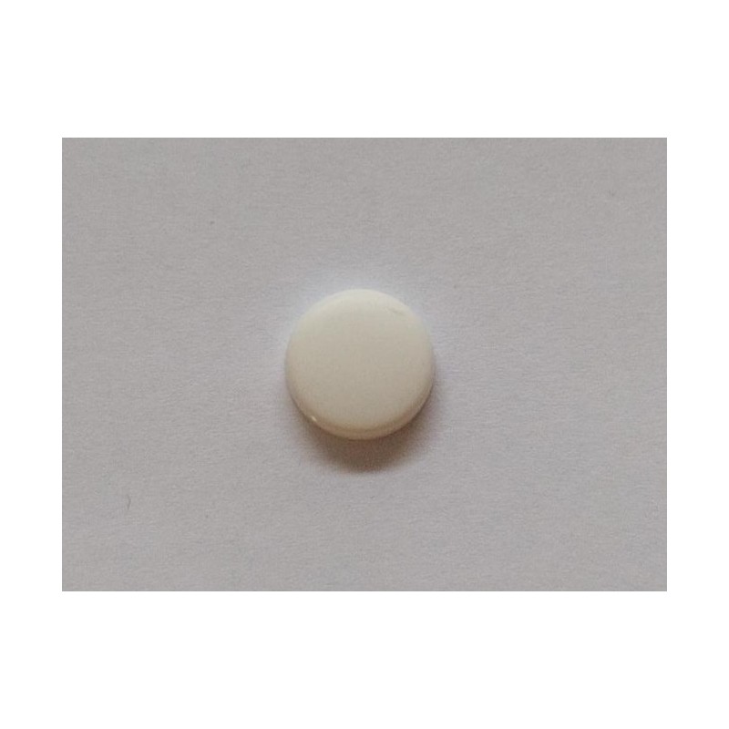 Schroefafdekkapje wit