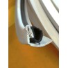 Wit met zwart afdichtingsrubber gewapend