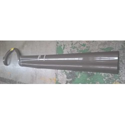 Zijskirt met geïntegreerde wielkap rechts