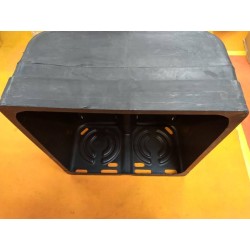 Gasfleshouder voor 2 gasflessen / gaskast