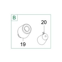 Ruitensproeier onderdeel 1 van 2 voor integraal camper
