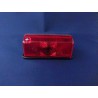 Rood/wit Markeringslicht Rechthoekig Opbouw met schroeff
