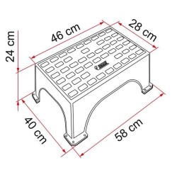 Fiamma Step Magnum opstapkruk