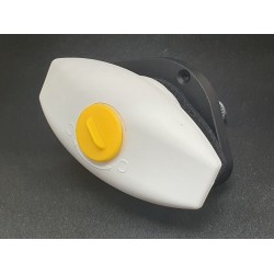 Witte draaiknop / Slot garagedeur