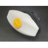Witte draaiknop / Slot garagedeur
