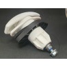 Witte draaiknop / Slot garagedeur