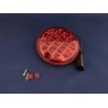 Mistachterlicht LED rood rond