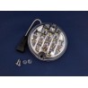 Achteruitrijlicht LED rond wit
